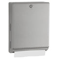 Bobrick B262 ClassicSeries Paper Towel Dispenser Surface Mounted - Satin - Prestige Distribution