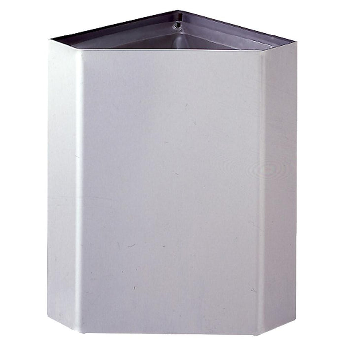 Bobrick B268 Waste Receptacle 13.4 Gal. Surface Mounted - Satin - Prestige Distribution