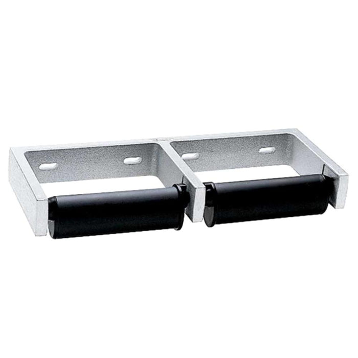 Bobrick B2740 ClassicSeries Toilet Paper Dispenser Dual Roll Surface Mounted - Satin - Prestige Distribution