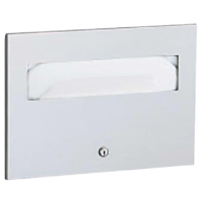Bobrick B3013 TrimLineSeries Seat Cover Dispenser Recessed - Satin - Prestige Distribution
