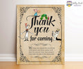 Book Themed Baby Shower - Thank You for Coming