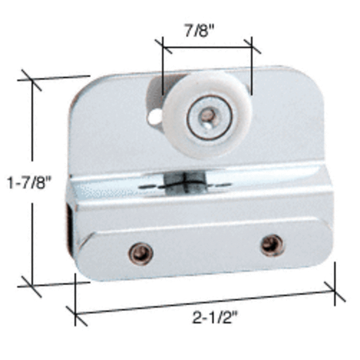 Shower Door Inside Top Hanger Bracket - Reflect Window & Door