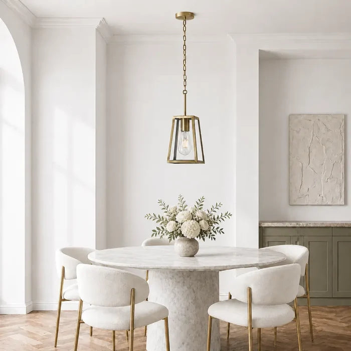 Cantena 15cm Solid Brass Outdoor Pendant Light