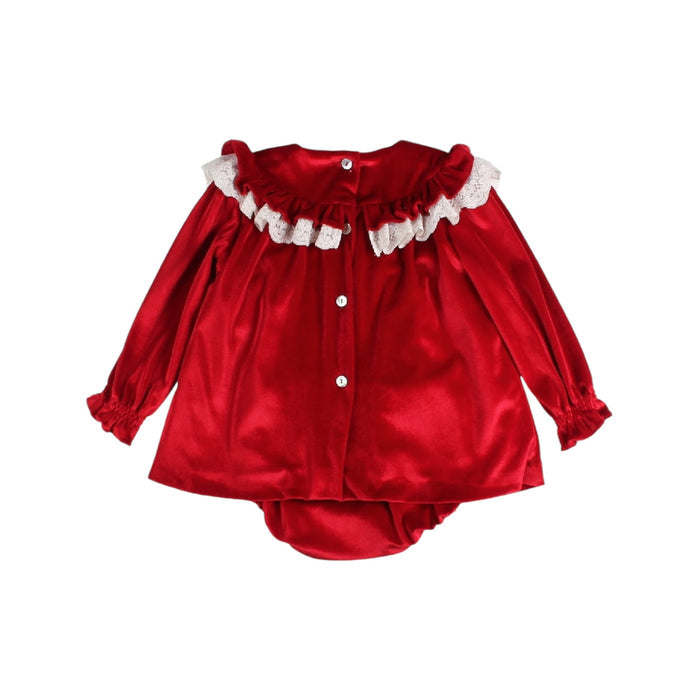 Carol Red Velvet 2-pc Set