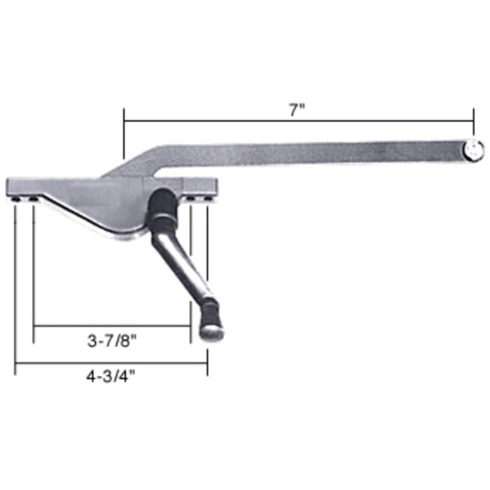 Casement Window Operator 7" Teardrop Series - Reflect Window & Door