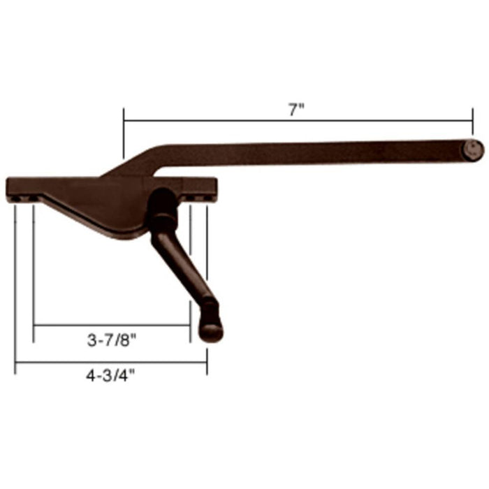 Casement Window Operator 7" Teardrop Series - Reflect Window & Door