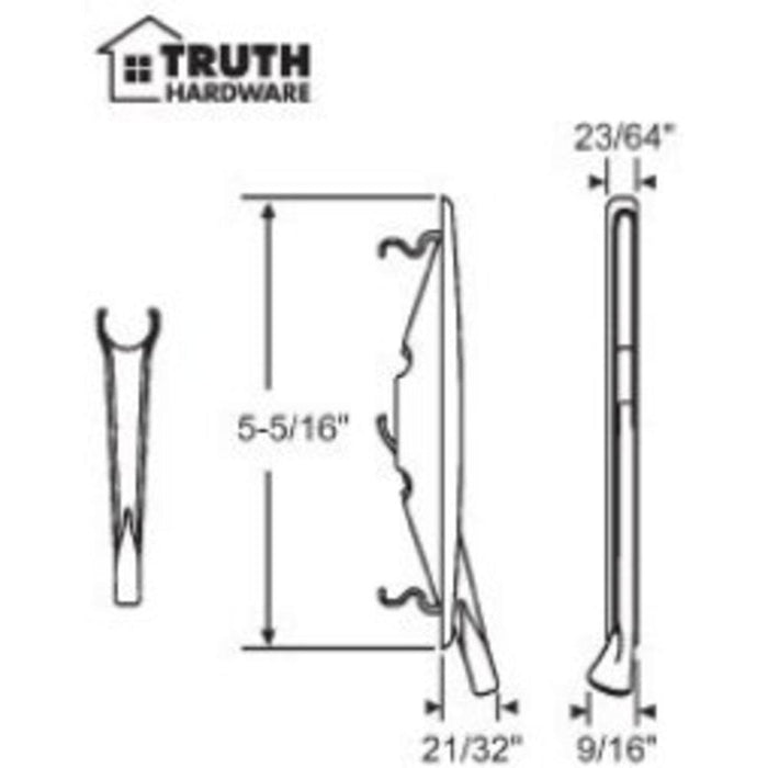 Casement Window Sash Lock Replacement – Truth Hardware Encore Tango Universal Handle & Escutcheon - Reflect Window & Door