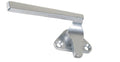 Casement Window Security Handle – Left Hand, 1 - 3/8" Screw Holes - Reflect Window & Door