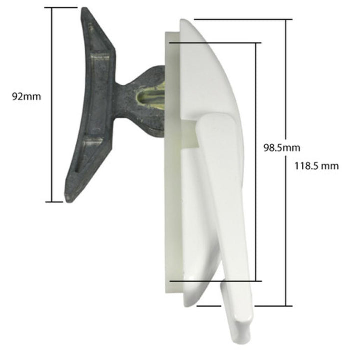 Casement Window Single Point Locking Handle - Reflect Window & Door