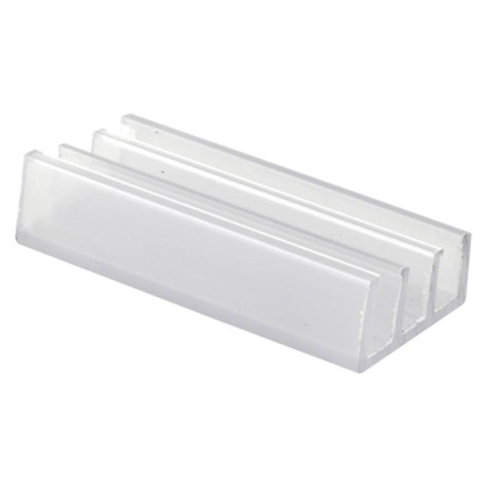 Sliding Shower Door 1 - 1/4" Wide Clear Bottom Guide - Reflect Window & Door