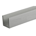 Clear Anodized U - Channel 1/2" x 1/2" - Durable Aluminum Edge - Reflect Window & Door