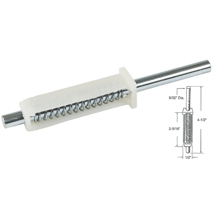 Closet/Wardrobe Bi-Fold Door 9/32" Top Pivot Rod - Reflect Window & Door
