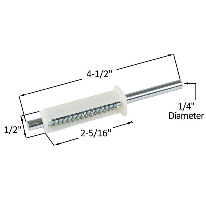 Closet & Wardrobe Bi - Fold Door 9/32" Top Pivot Rod - Reflect Window & Door