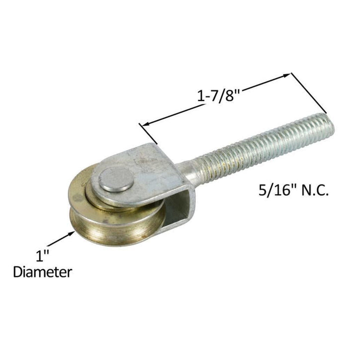Closet & Wardrobe Door 1" Steel Ball Bearing Roller - Reflect Window & Door