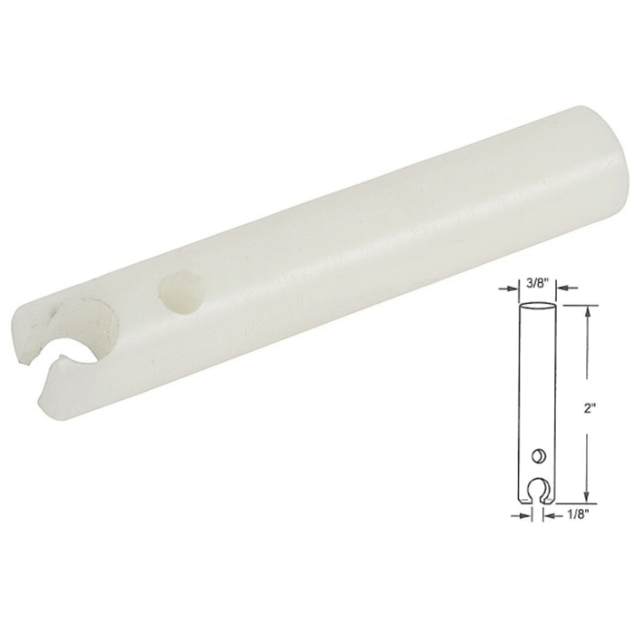Closet Door 3/8" Nylon Guide - Reflect Window & Door