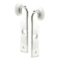 Closet Wardrobe Door 7/8" Side Mount Nylon Roller - Reflect Window & Door