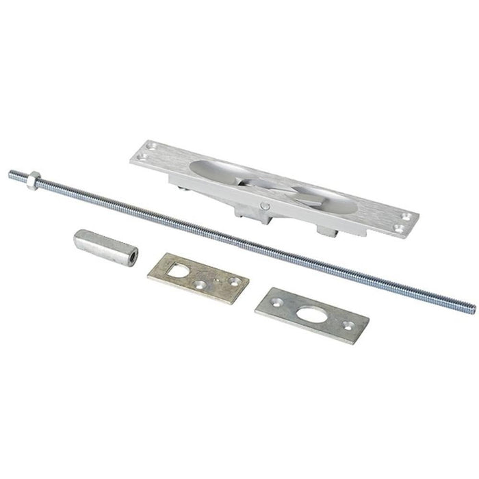 Commercial Door Flush Bolt with Elegant Bright Chrome Finish - Reflect Window & Door