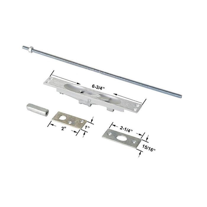 Commercial Door Flush Bolt with Elegant Bright Chrome Finish - Reflect Window & Door