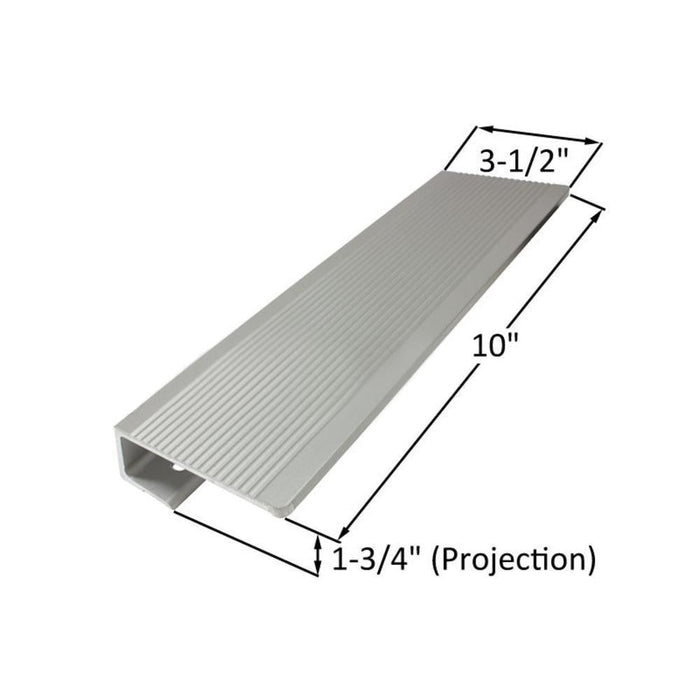 Heavy - Duty Aluminum Plate Pull Handle for Commercial Doors - Reflect Window & Door