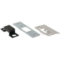 Adams Rite Commercial Door Striker Plate Kit - Durable Aluminum, Nickel Finish - Reflect Window & Door