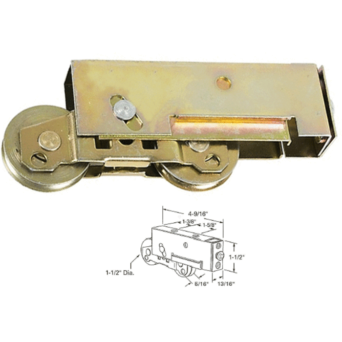 Commercial Sliding Glass Mall Door Roller - Reflect Window & Door