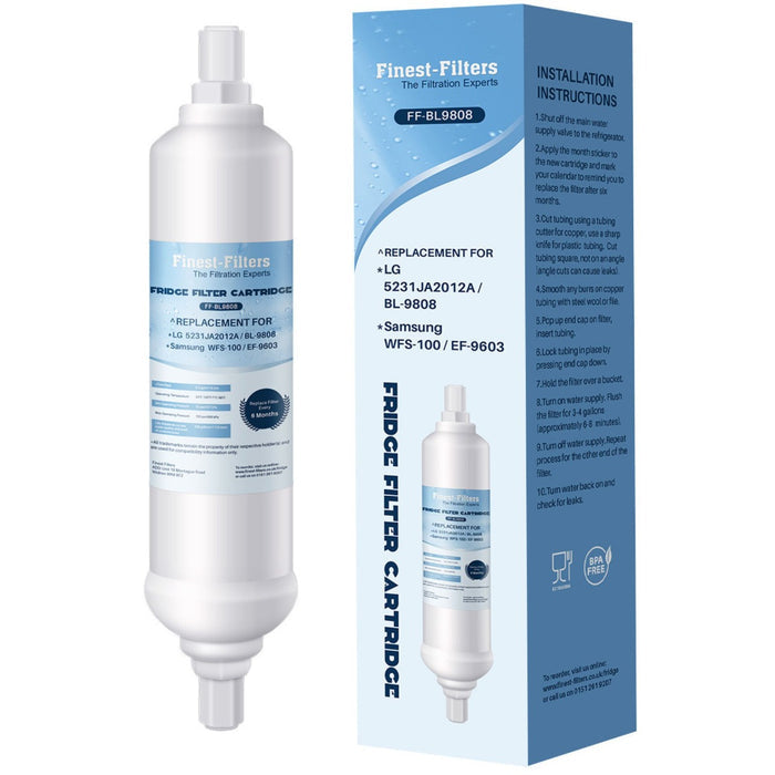 Compatible LG BL9808 Inline External Fridge Filter