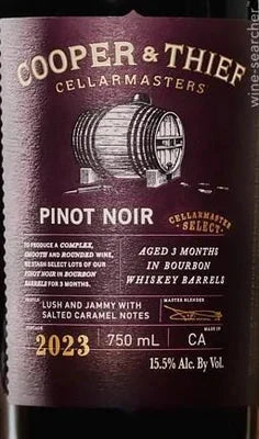 Cooper & Thief Bourbon Barrel Aged Pinot Noir 2023 - 750ml