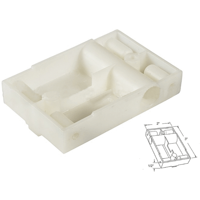 Corner Block for Cox Closet/Wardrobe Doors - Reflect Window & Door