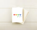 Crayola Hearts Valentine Note Cards