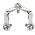 Deluxe 3 - Way Glass Corner Connector - Reflect Window & Door