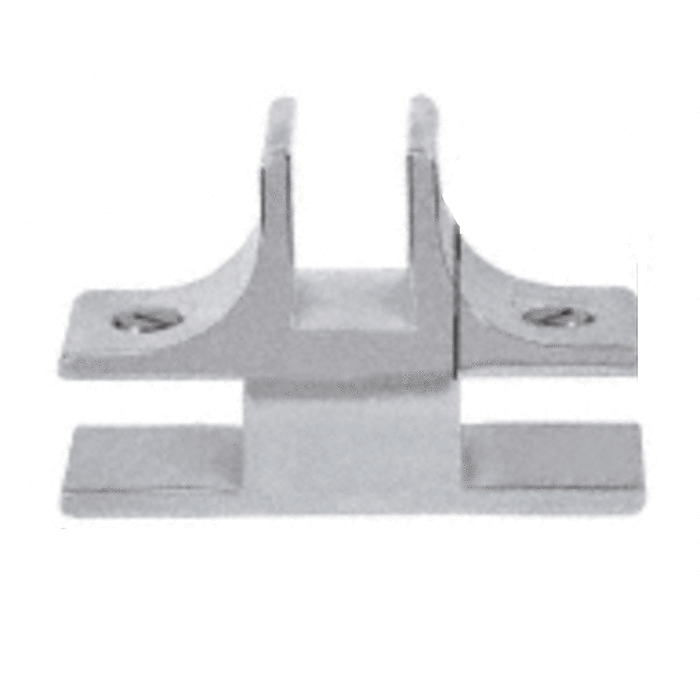 Deluxe Glass Furniture Connector 1-1/2" Long 3-Way 90 Degree for 3/4" Glass - Reflect Window & Door