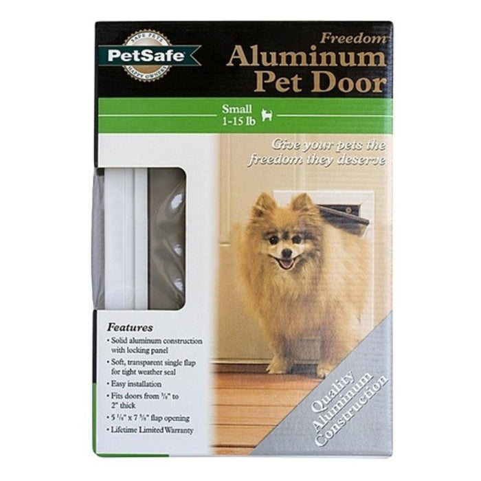 Deluxe Series Pet Door For Cats Up To 15 lb.s and Small Dogs Up To 7 lbs. - Reflect Window & Door