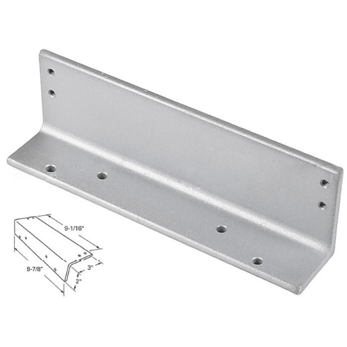 Dorma 644 Closer Angle Bracket - Aluminium - Reflect Window & Door