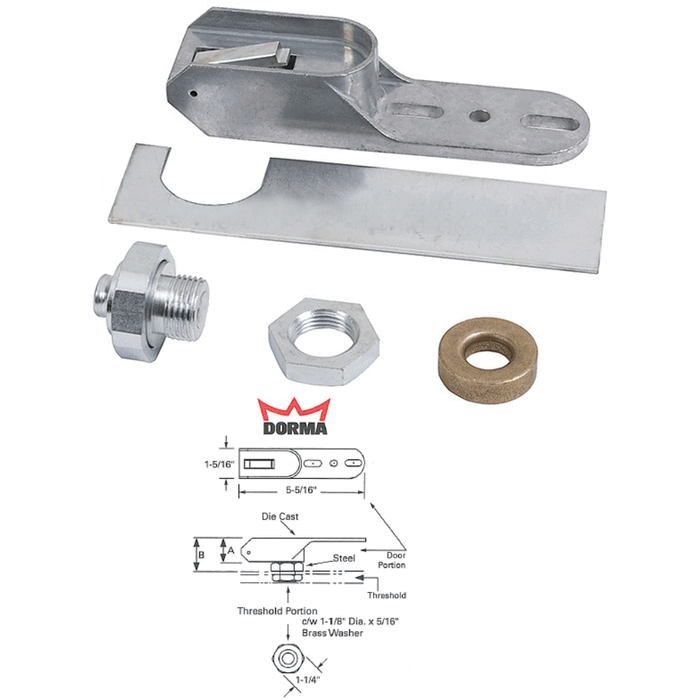 Dorma Center Hung Bottom Door Pivot - Reflect Window & Door