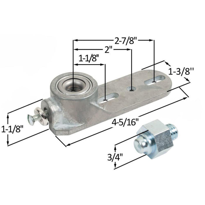 Dorma Durable Bottom Center Hung Door Pivot - Reflect Window & Door