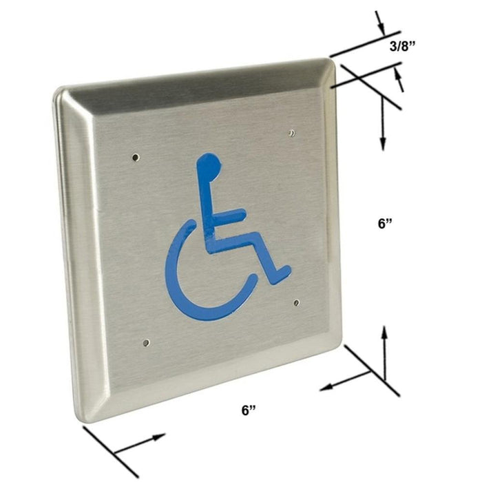 Dorma Hard - Wired Automatic Door Wall Switch for Commercial Use - Reflect Window & Door