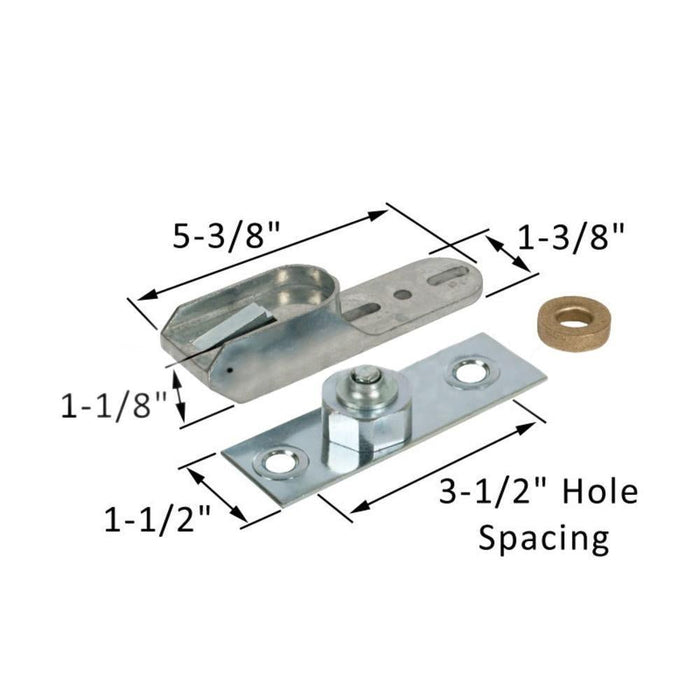 Dorma Heavy - Duty Bottom Center Hung Door Pivot - Reflect Window & Door