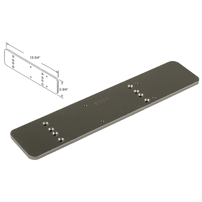 Dorma Top Jamb Backplate - Reflect Window & Door