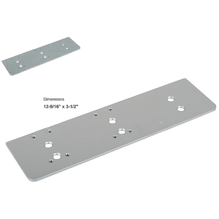 Dorma Narrow Drop Plate - Reflect Window & Door
