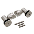 Double Arm Swivel Fitting Set for 1/2" Glass - Reflect Window & Door