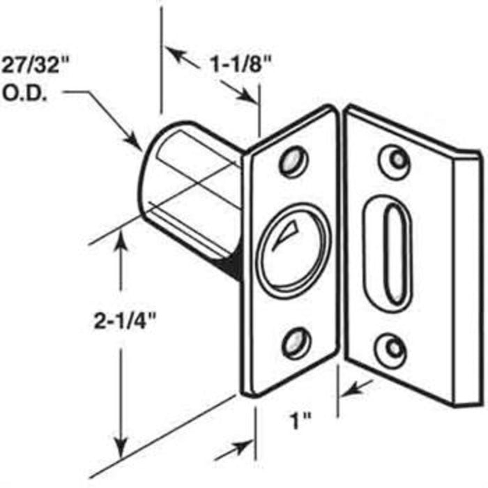Durable Bullet Catch for Closet and Utility Doors - Reflect Window & Door