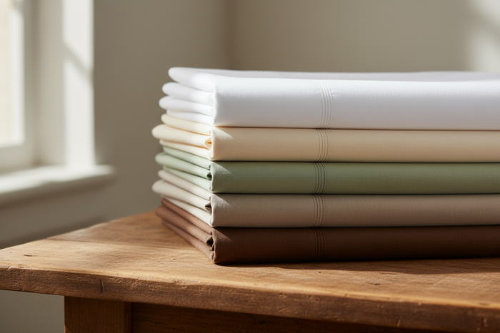 Egyptian Cotton Flat Sheets | Northern Feather Canada