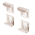 Elegant J Clip Set for Secure Mirror Installation - Reflect Window & Door