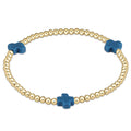 ENEWTON-Signature-Cross-3mm-Gold-Bracelet-Cobalt