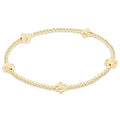 ENEWTON-Signature-Cross-Small-Gold-Pattern-2mm-Bracelet-Gold