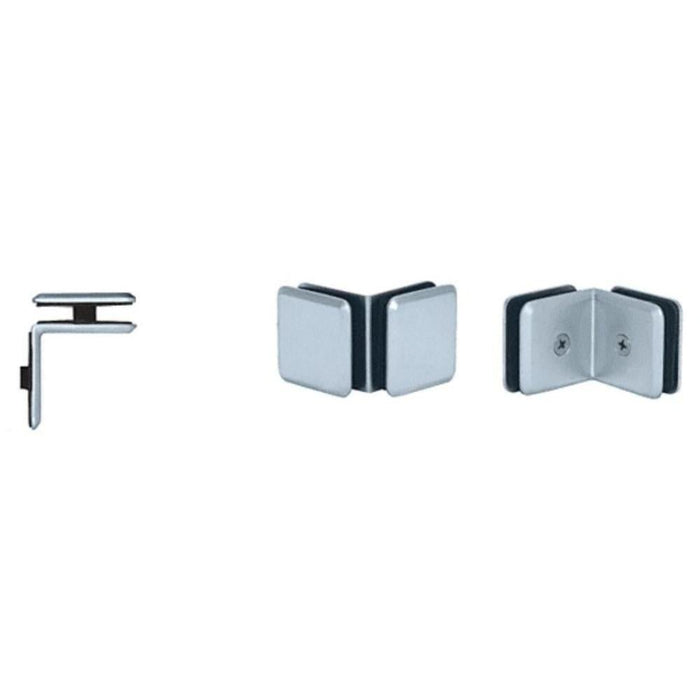 Estate Series 90 Degree Glass - to - Glass Clamp - Reflect Window & Door
