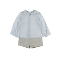 Federico Trucks Gingham 2-pc Set