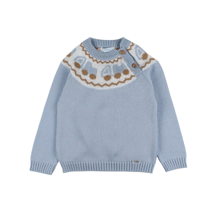 Federico Trucks Knitted Sweater