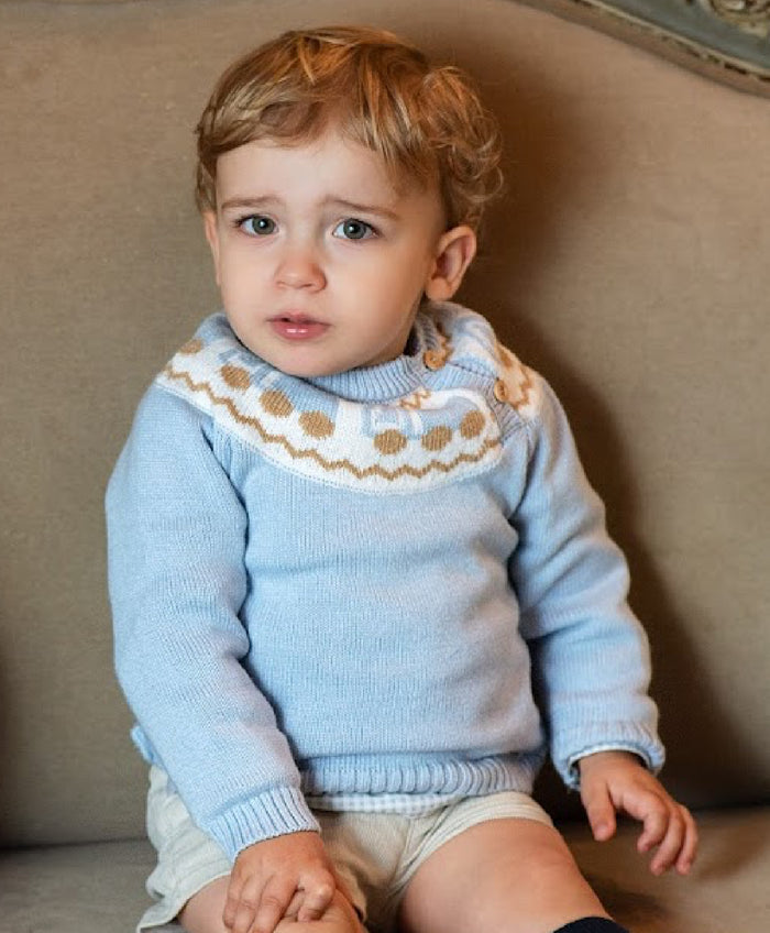 Federico Trucks Knitted Sweater