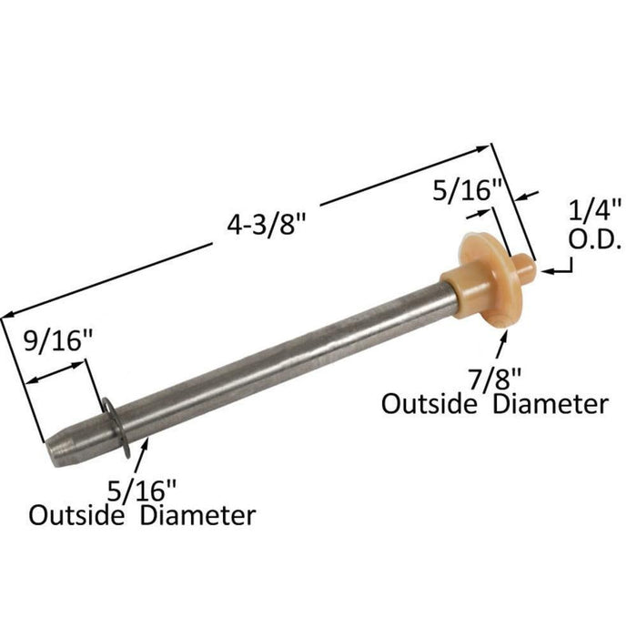 Fenestra Bi - Fold Closet Door Top Guide Pin - Reflect Window & Door